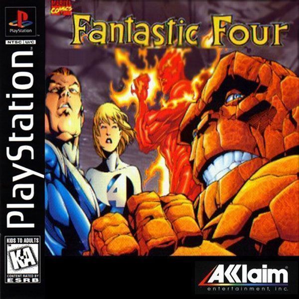 Fantastic Four [SLUS-00395] (USA) Game Cover